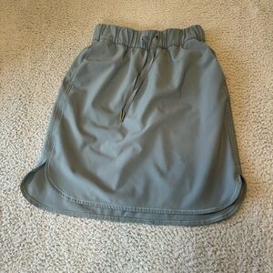 Lululemon On The Fly Skirt *21"Blue Charcoal Size 4
